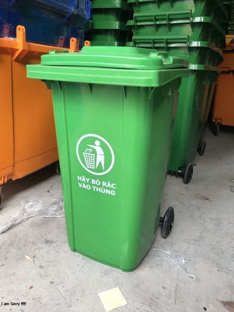 Thùng rác nhựa 240 lít GREEN ECO
