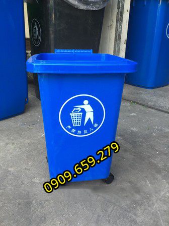 Thùng rác nhựa HDPE 60l giá gốc tại xưởng