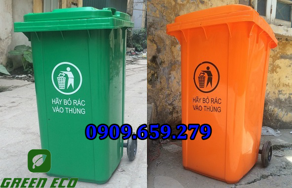 Mua thùng rác 240 lít nhựa HDPE ở đâu giá rẻ chất lượng tốt nhất