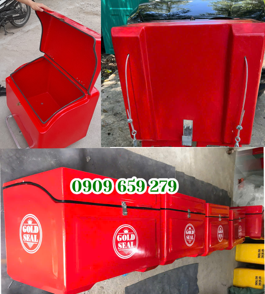 Thùng chở hàng cho shipper 60x50x50 Hà Nội