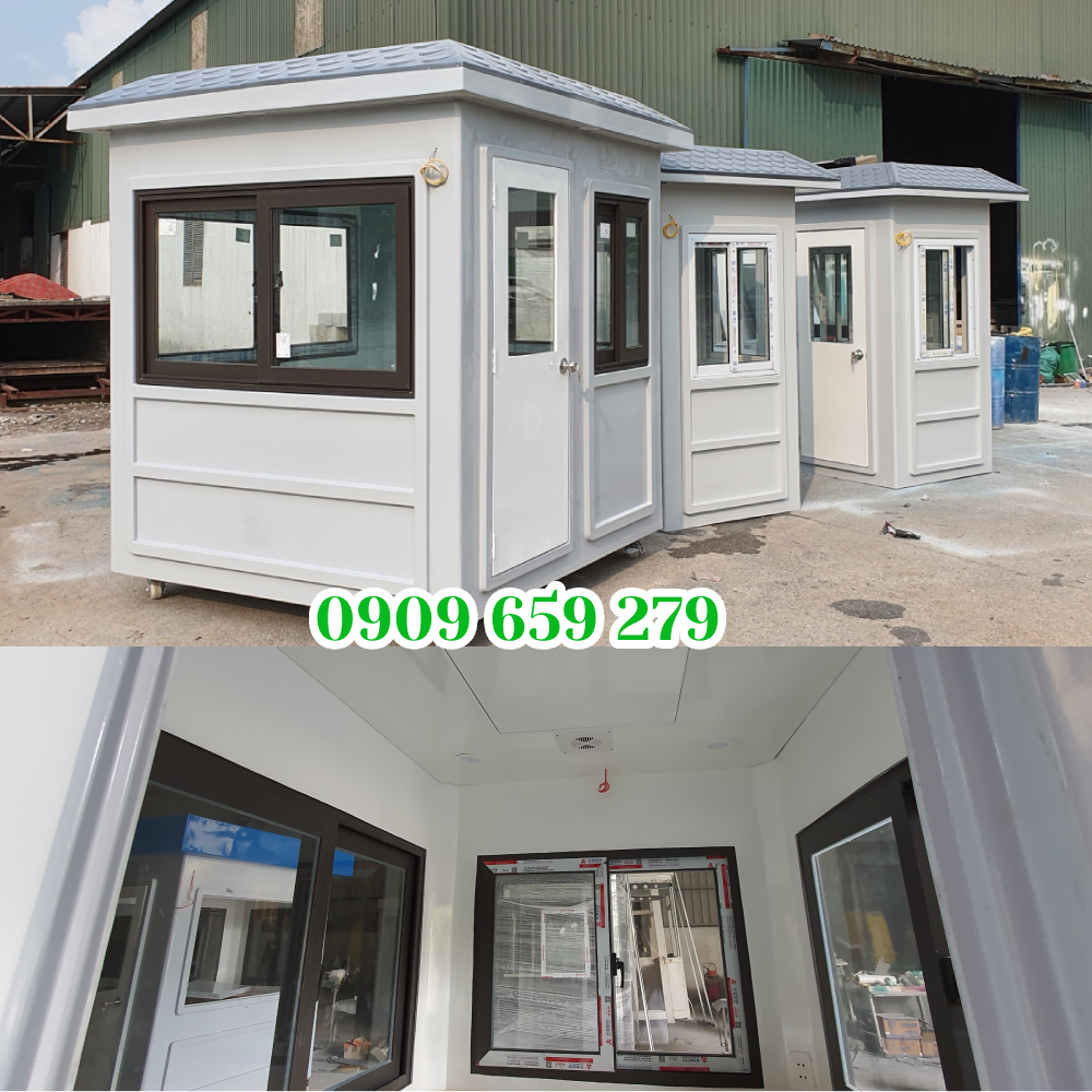 Cabin bảo vệ 2.0x3.0x2.6m Bình Phước