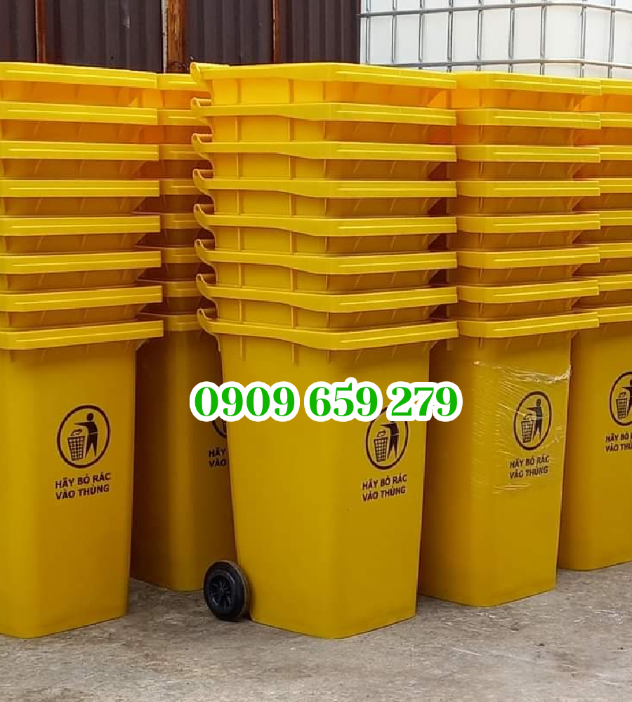 Thùng rác bệnh viện 120l giá rẻ số #1