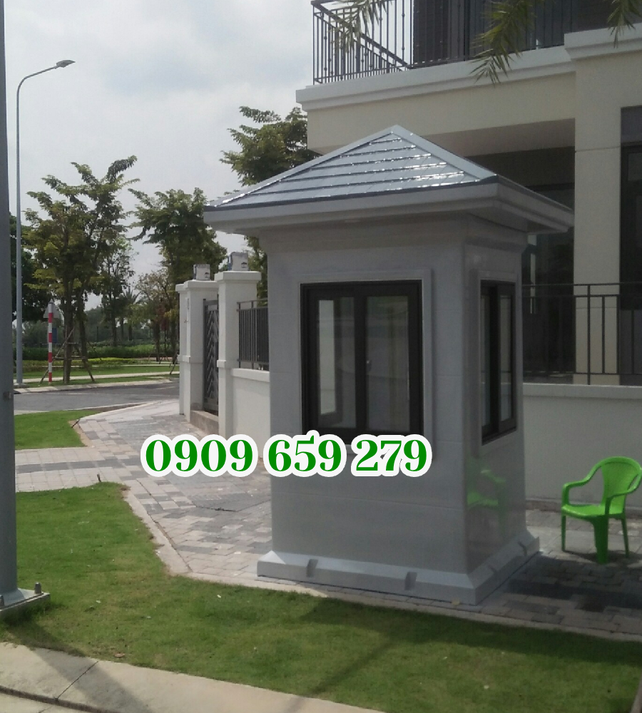 Cabin bảo vệ tòa nhà cách nhiệt 1.23 x 1.23 x 2.35 m