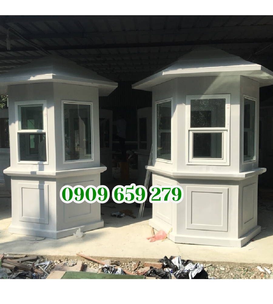 Cabin lục giác 1,8mx1,5mx2,95m siêu bền Bến Tre