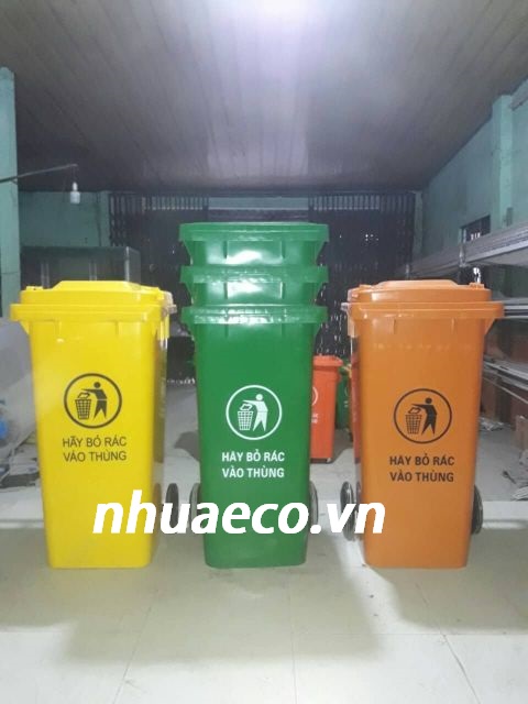 Thùng rác công nghiệp 120L giá rẻ nhất toàn quốc