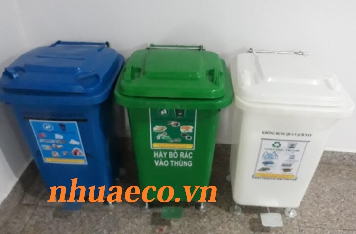 Thùng rác y tế đạp chân 60L giá rẻ, chất lượng cao