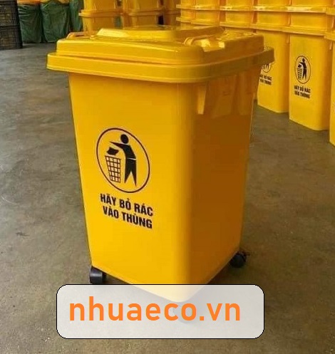 Thùng rác bệnh viện, phòng khám dung tích 60l