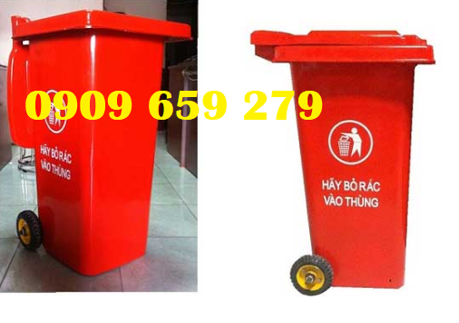 Sản xuất và phân phối thùng rác công cộng 120 lít giá rẻ