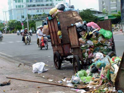 Vấn đề rác thải tại các khu đô thị hiện nay 