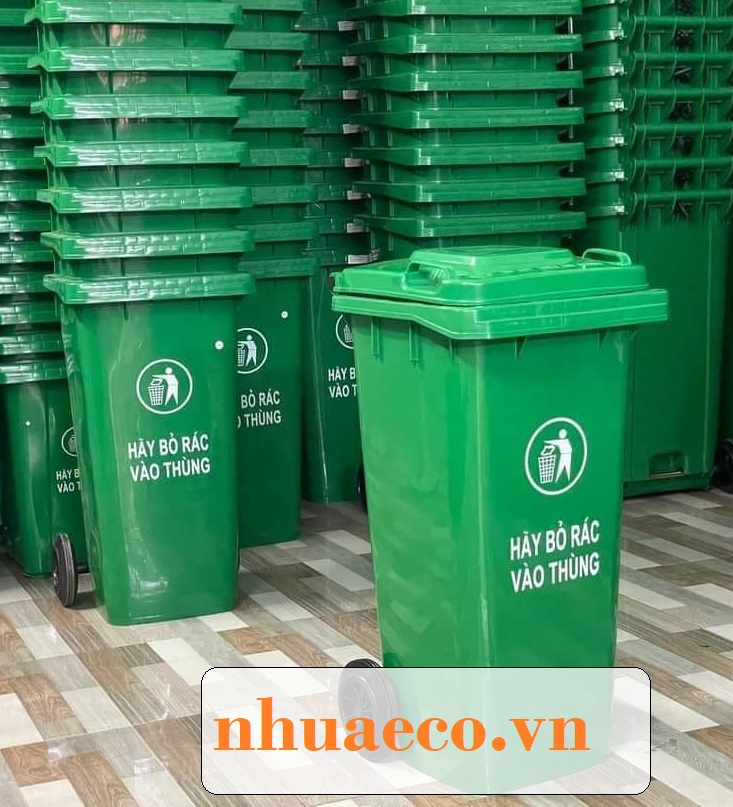 Thùng rác nhựa 120l giá cực rẻ TP.HCM