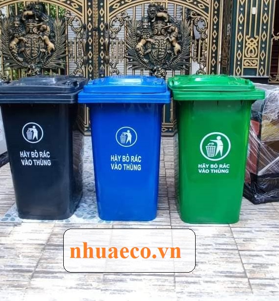 Thùng rác nhựa có dung tích 240L