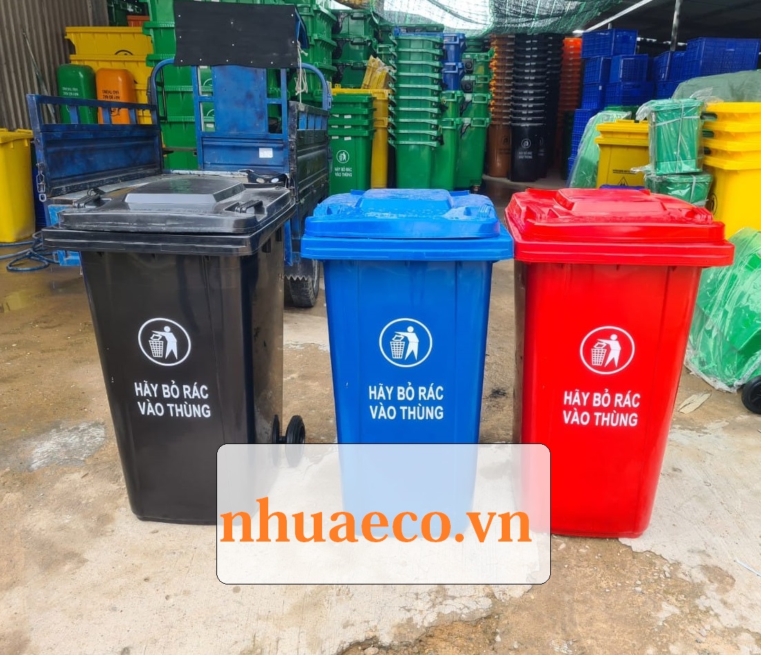 Thùng rác nhựa 240 lít giá rẻ TP.Hồ Chí Minh