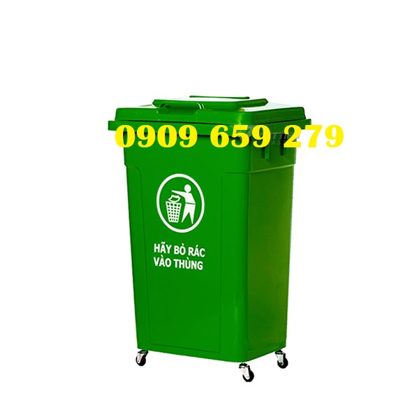 Thùng rác nhựa HDPE 50L