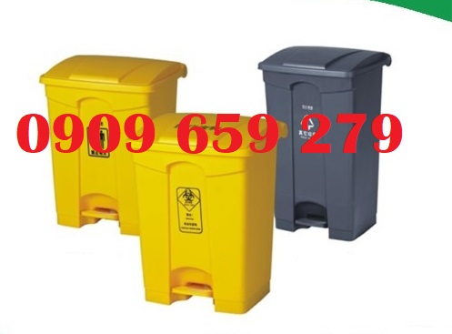 Thùng rác nhựa đạp chân 45l giá rẻ